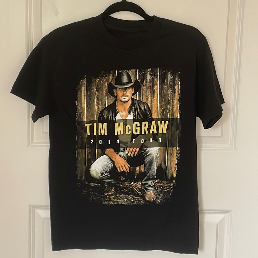 Tim McGraw 2014 Tour Tee Medium Country Music